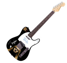 Load image into Gallery viewer, Queen Roger Taylor Signed Custom Graphics Photo Guitar ACOA
