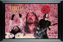 Load image into Gallery viewer, Dave Grohl Nirvana Foo Fighters Signed Framed 24x36 Canvas Photo Exact Proof
