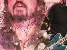 Load image into Gallery viewer, Dave Grohl Nirvana Foo Fighters Signed Framed 24x36 Canvas Photo Exact Proof

