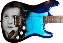 Load image into Gallery viewer, The Kinks Ray Davies Signed Hand Airbrushed Painting Guitar UACC AFTAL
