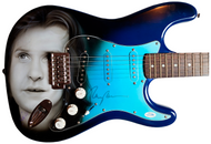 The Kinks Ray Davies Signed Hand Airbrushed Painting Guitar UACC AFTAL