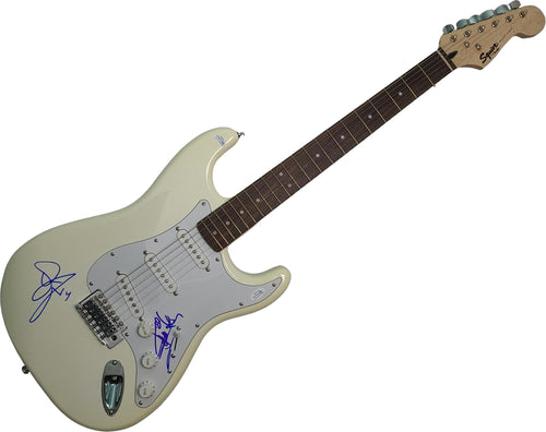 Twisted Sister Autographed Signed White Fender Stratocaster Guitar