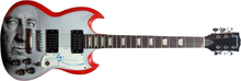 Load image into Gallery viewer, The Who Pete Townshend Signed Hand Airbrushed Painting Guitar UACC ACOA JSA
