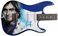 James Taylor Autographed Signed Hand Airbrushed Painting Guitar UACC AFTAL