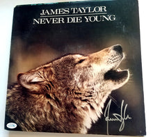 Load image into Gallery viewer, James Taylor Autographed Signed Record Album LP
