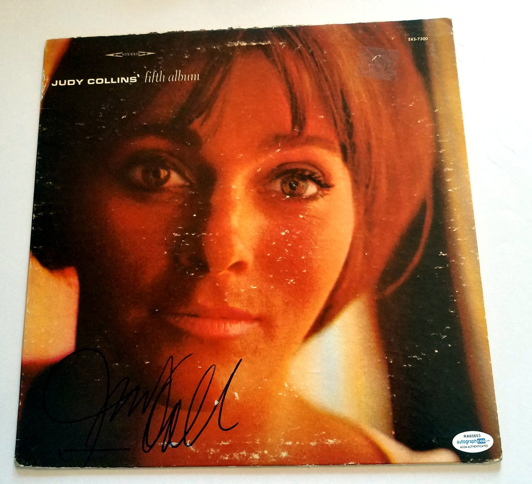 Judy Collins Autographed Signed Record Album LP