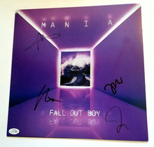 Load image into Gallery viewer, Fall Out Boy Autographed X4 Signed LP Album Flat Poster
