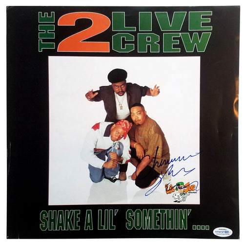 2 Live Crew Chris Won Fresh Kid Ice Signed Album Sleeve