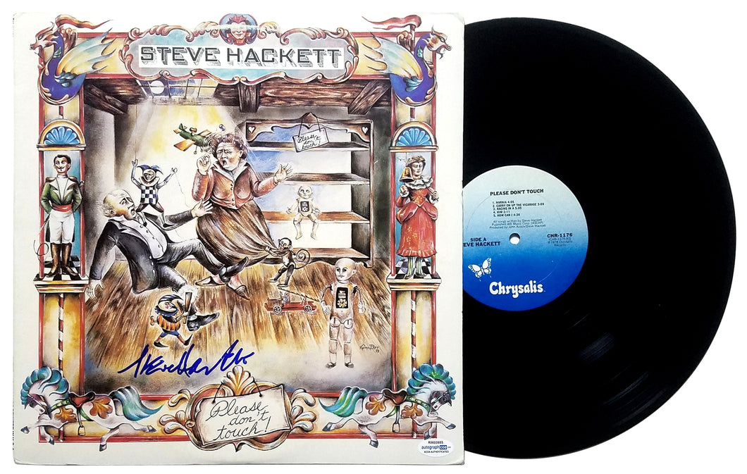 Steve Hackett Autographed Signed Album Record LP
