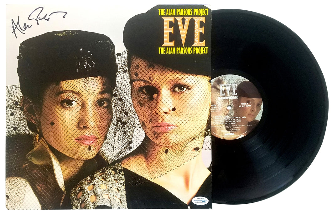 Alan Parsons Autographed Signed Eve Record Album LP