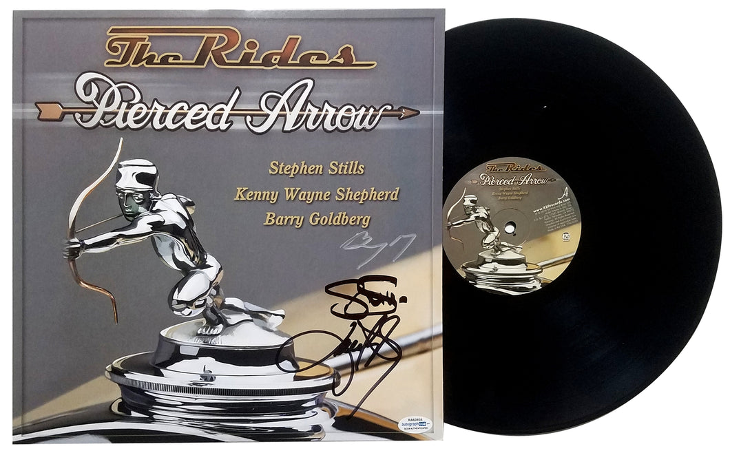 The Rides Stephen Stills Kenny Wayne Shepherd Autographed LP