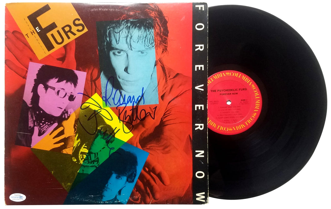 Psychedelic Furs Autographed X2 Signed Record Album LP