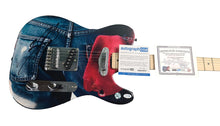 Load image into Gallery viewer, Bruce Springsteen Signed Born In The USA Album Lp Cd Fender Graphics Guitar ACOA
