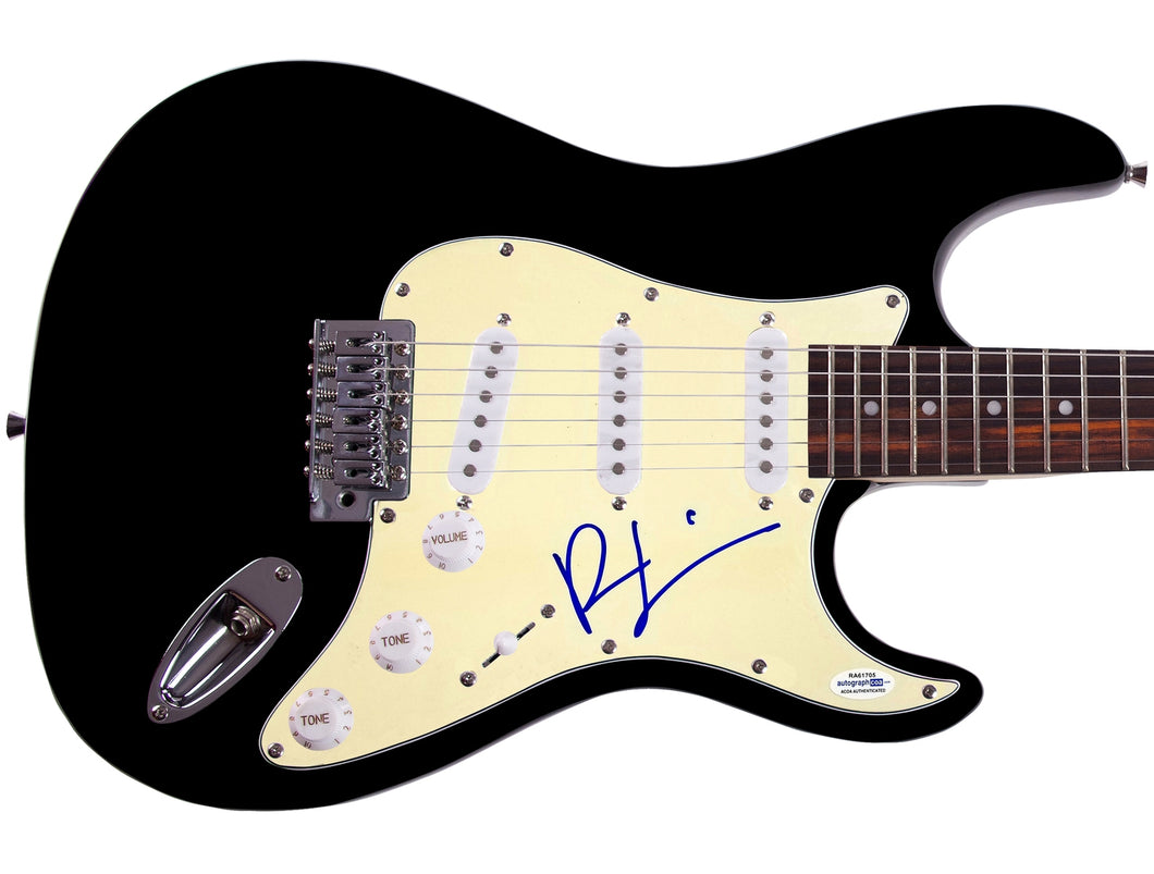 Robin Thicke Autographed Signed Guitar