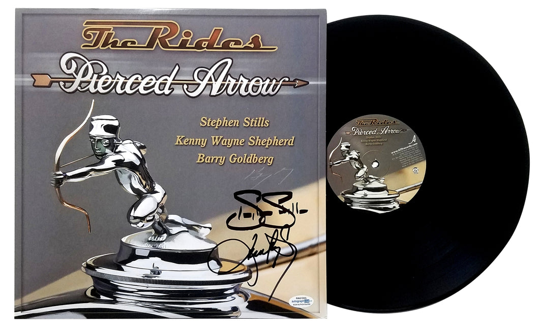 The Rides Stephen Stills Kenny Wayne Shepherd Autographed LP