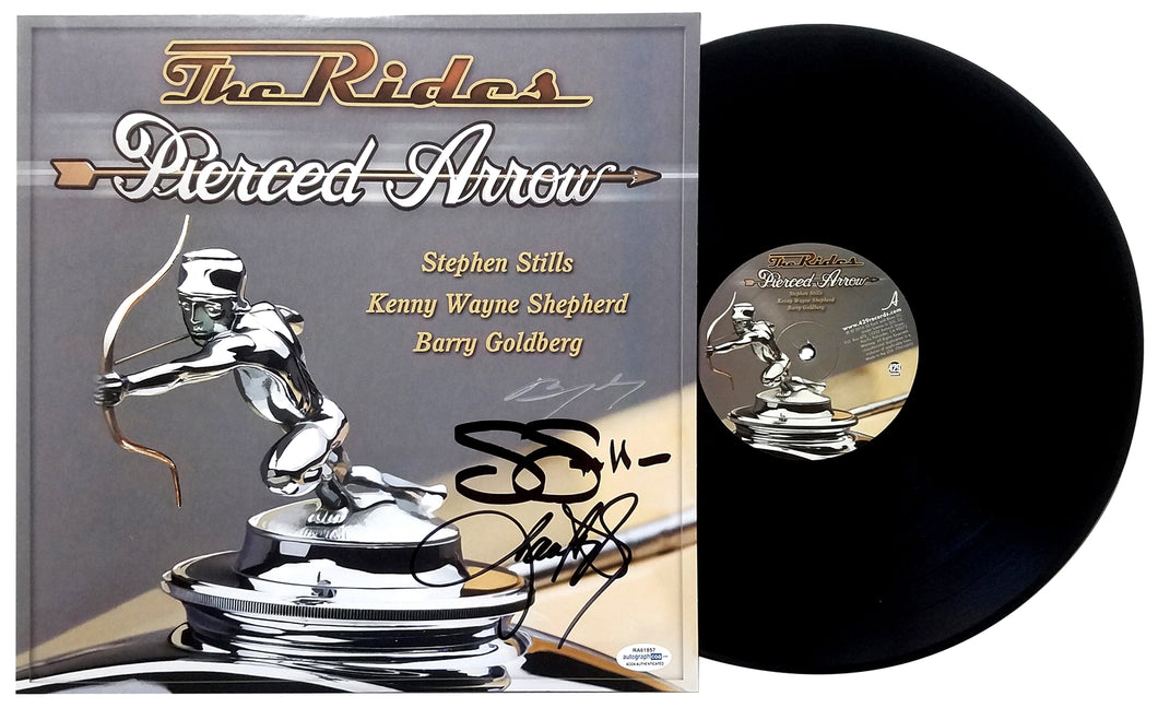 The Rides Stephen Stills Kenny Wayne Shepherd Autographed LP