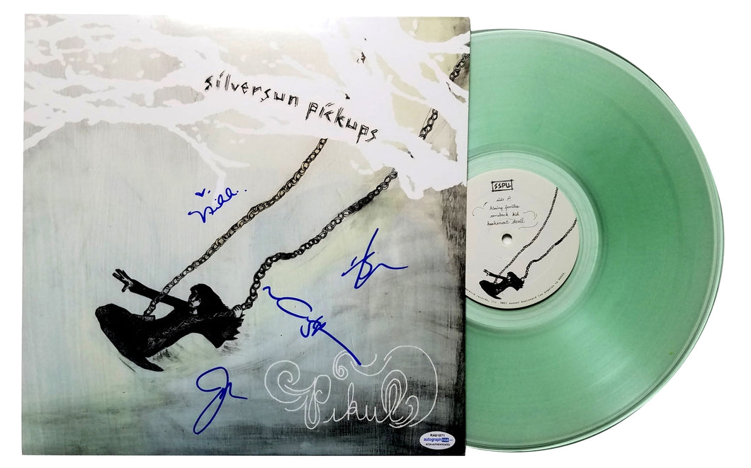 Silversun Pickups X4 Autographed Pikul Record Album LP