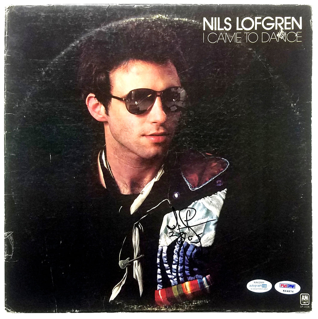 Nils Lofgren Autographed Signed Record Album LP E-Street Band