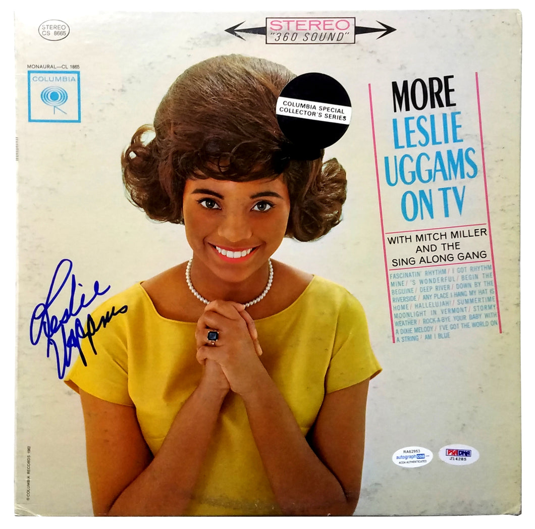 Leslie Uggams Autographed Signed Record Album LP