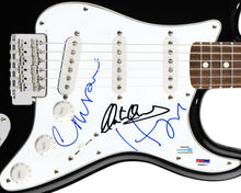 Load image into Gallery viewer, The Pretenders Chrissie Hynde Autographed Signed Guitar Martin Chambers ACOA PSA
