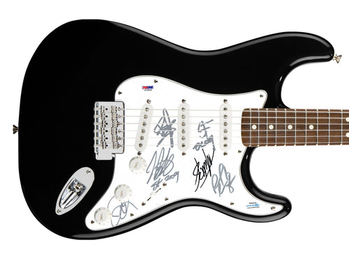 Shadows Fall Autographed Signed Guitar