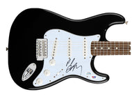Paul Shaffer Signed Guitar CBS Orchestra  Late Show David Letterman