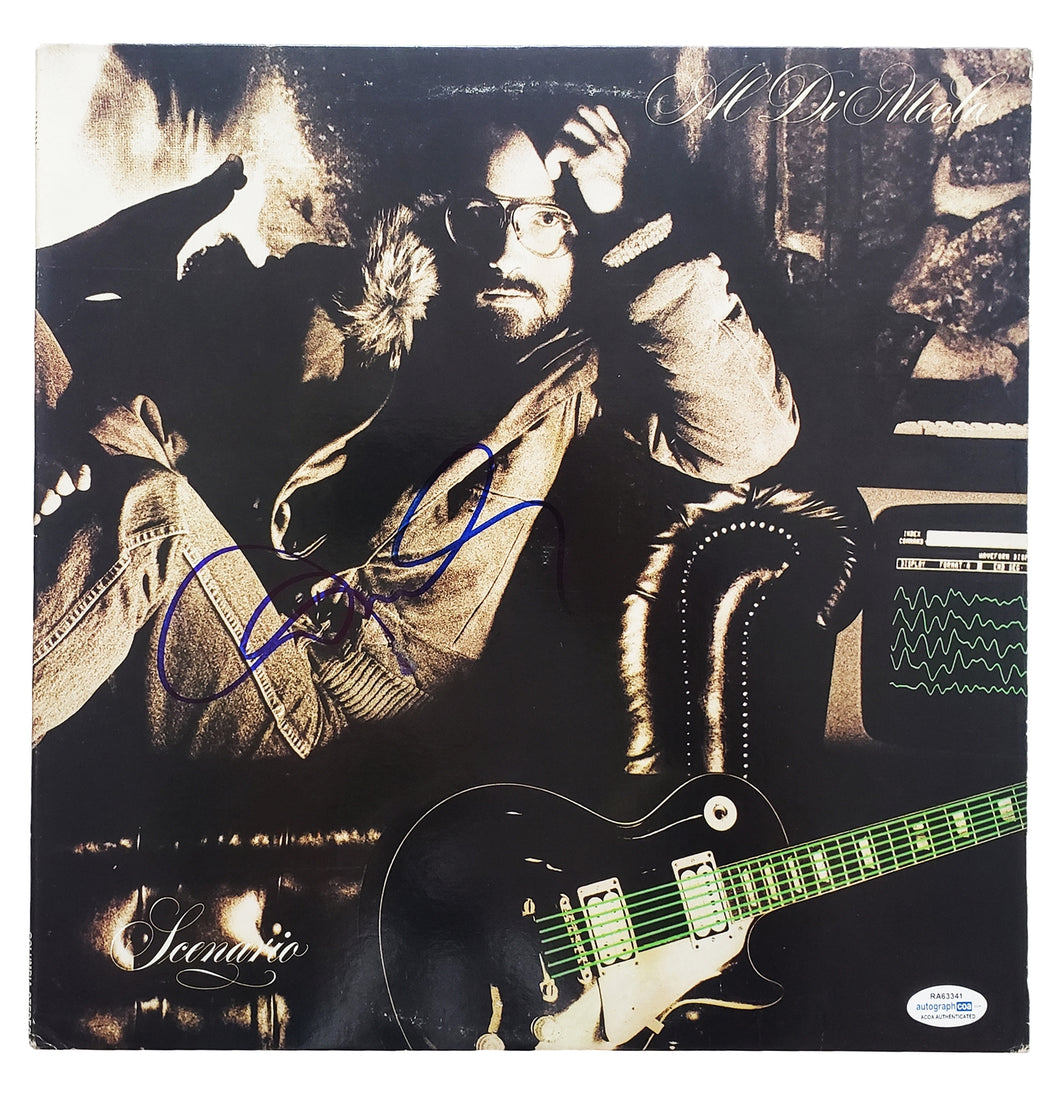 Al Di Meola Autographed Signed Album Record LP