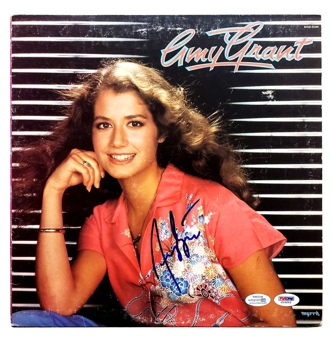 Amy Grant Autographed Signed Record Album LP