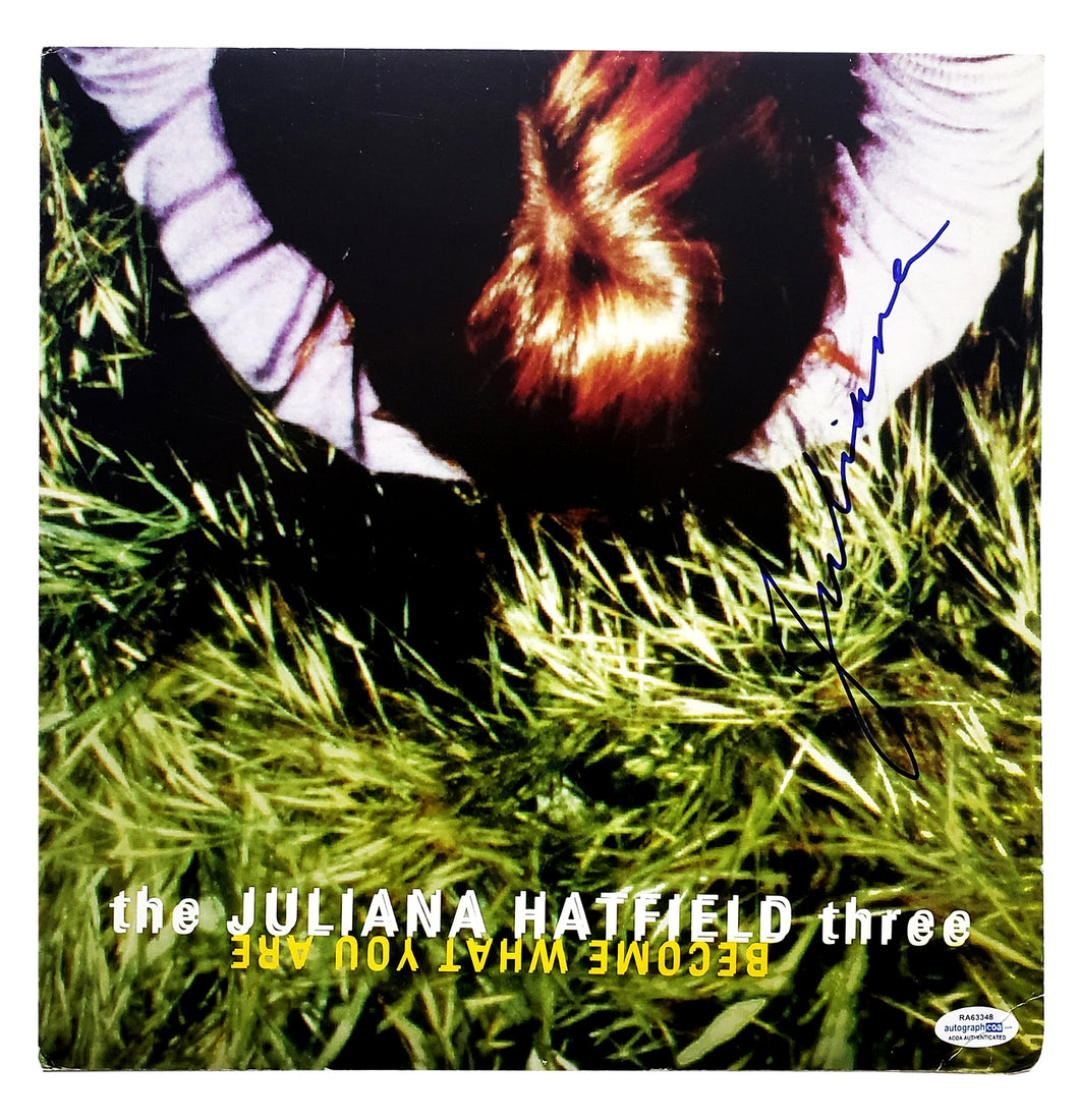 Juliana Hatfield Autographed Signed LP Album Flat