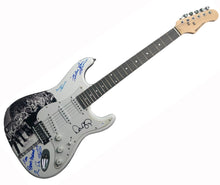 Load image into Gallery viewer, The Blues Brothers Band Autographed 1/1 Custom Graphics Guitar Exact Proof ACOA
