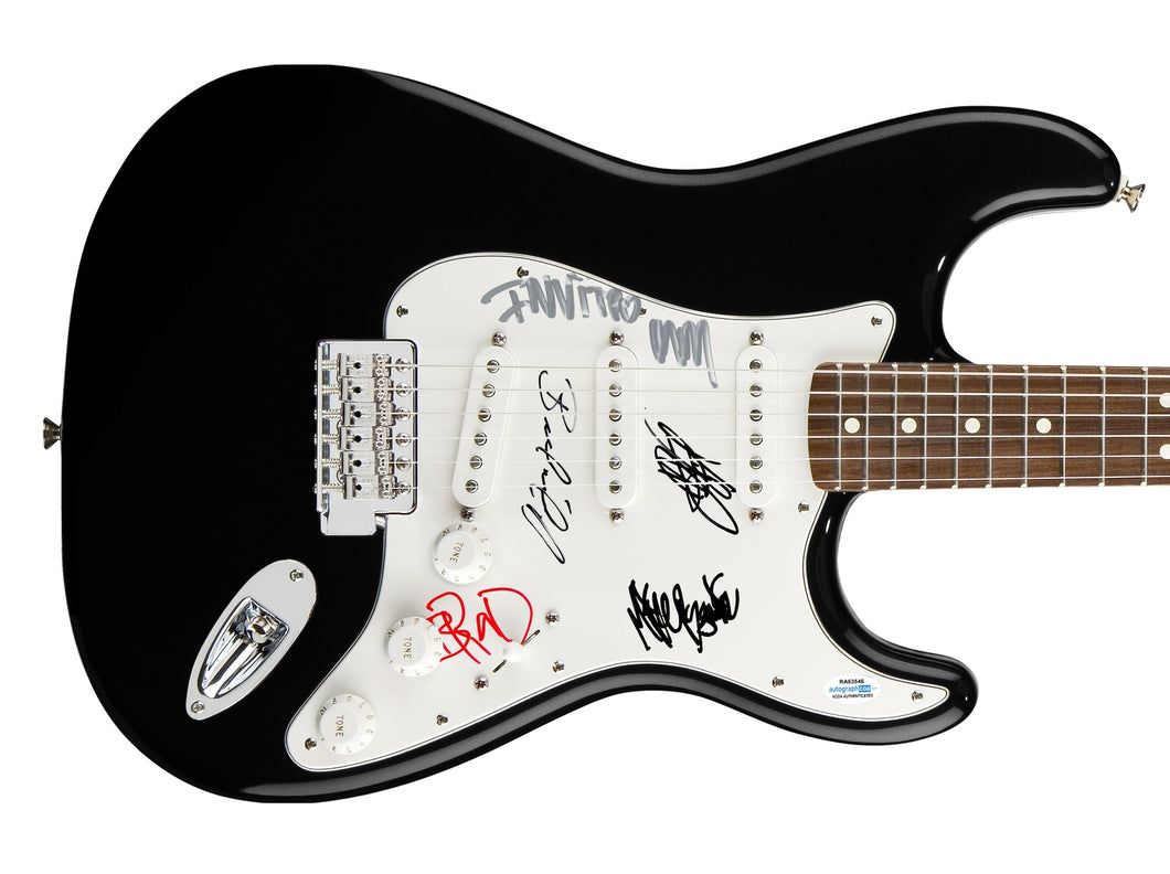 Invitro Autographed Signed Guitar