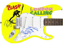 Load image into Gallery viewer, The Clash Autographed Fender 1/1 London Calling Lp Cd Graphics Photo Guitar
