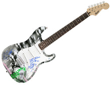 Load image into Gallery viewer, The Clash Autographed Fender 1/1 London Calling Lp Cd Graphics Photo Guitar ACOA
