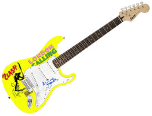 Load image into Gallery viewer, The Clash Autographed Fender 1/1 London Calling Lp Cd Graphics Photo Guitar ACOA
