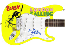 Load image into Gallery viewer, The Clash Autographed Fender 1/1 London Calling Lp Cd Graphics Photo Guitar
