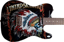 Load image into Gallery viewer, Lynyrd Skynyrd Autographed Signed Custom Graphics Guitar AFTAL UACC
