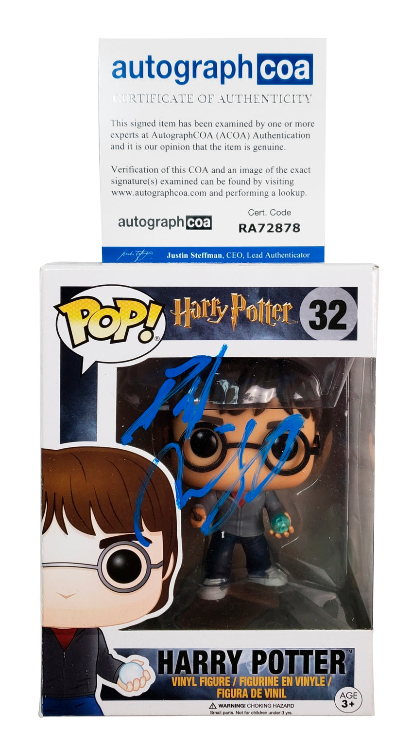 Harry Potter Daniel Radcliffe Autograph Signed Funko Pop #32 Crystal Ball