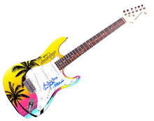 Load image into Gallery viewer, Beach Boys Mike Love Bruce Johnston Signed Graphics Guitar Exact Proof ACOA
