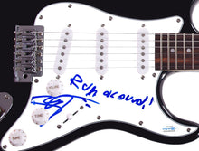 Load image into Gallery viewer, Blues Traveler John Popper Signed Autographed Guitar w Lyrics Run Around ACOA
