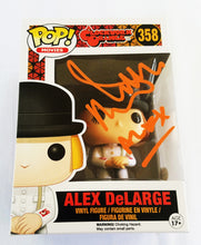 Load image into Gallery viewer, Malcolm McDowell Signed Clockwork Orange Funko Pop! #358 Alex ACOA Witness ITP
