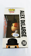 Load image into Gallery viewer, Malcolm McDowell Signed Clockwork Orange Funko Pop! #358 Alex ACOA Witness ITP
