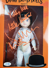 Load image into Gallery viewer, Malcolm McDowell Signed Clockwork Orange Living Dead Doll ACOA Witness ITP
