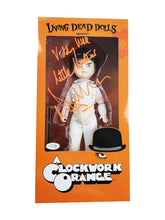 Load image into Gallery viewer, Malcolm McDowell Signed Clockwork Orange Living Dead Doll ACOA Witness ITP
