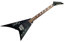 Load image into Gallery viewer, KISS Vinnie Vincent Autographed Signed Jackson Flying V Guitar ACOA
