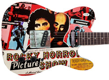 Load image into Gallery viewer, Meat Loaf Signed Rocky Horror Graphics Guitar Exact Video Proof
