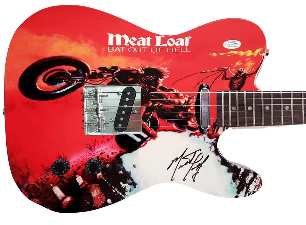 Meat Loaf Signed Bat Out Of Hell Album LP vGuitar Exact Video Proof