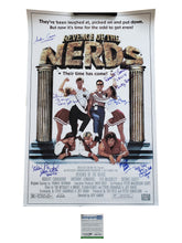 Load image into Gallery viewer, Revenge Of The Nerds Cast Autographed Full Sized Movie Poster Exact Photo Proof
