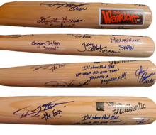 Load image into Gallery viewer, Warriors Cast Autographed X7 Baseball Bat James Remar +6 Exact Photo Proof
