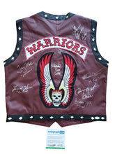 Load image into Gallery viewer, The Warriors Movie Cast Autographed Vest James Remar +6 Exact Photo Proof
