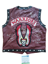Load image into Gallery viewer, The Warriors Movie Cast Autographed Vest James Remar +6 Exact Photo Proof
